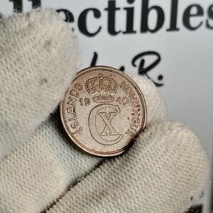 1940 Iceland 2 Aurar -Excellent Condition KM#6.2